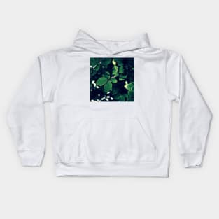 Green Leaves Kids Hoodie